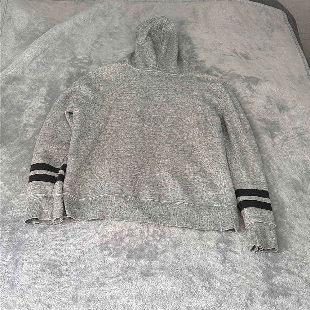 Old Navy Gray Hoodie with White Drawstrings - Picture 3 of 3